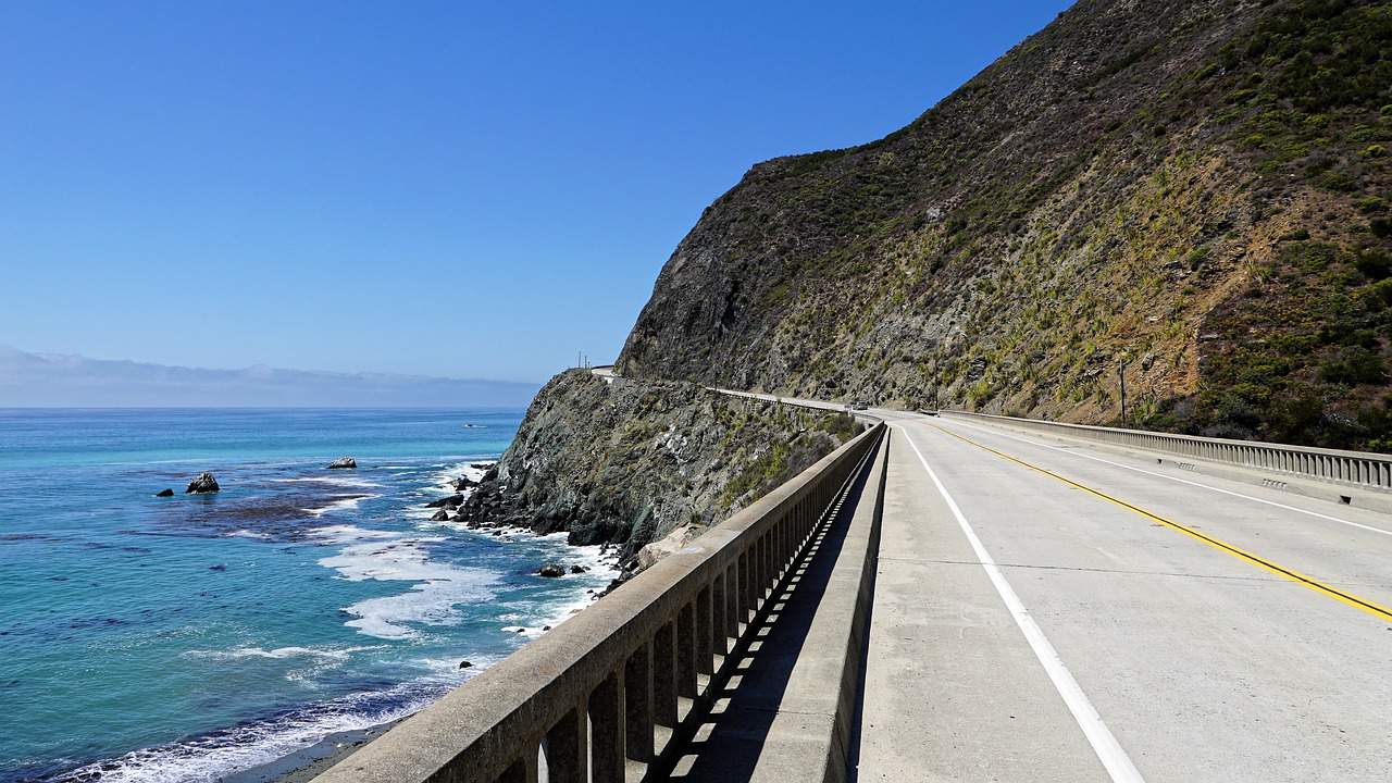 Travel California Nature Coast Sea